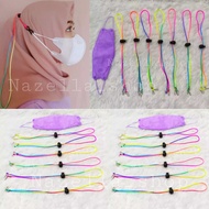 ISI 12 PCS - STRAP MASKER TALI PELANGI  KALUNG MASKER MULTI FUNGSI - TALI GANTUNGAN MASKER - TALI MA