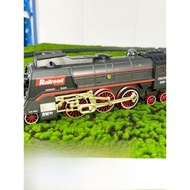 Retro Steam Train Track Set Electric Train Carriage Boy Toy Accessories Track Spray Boys Toy Train S