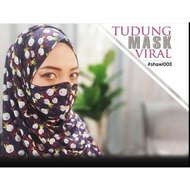 tudung + mask  viral