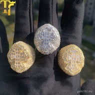 Hip Hop Cross Hip Hop Ring Light Luxury Ring Jewelry