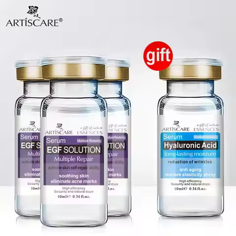 Buy 3 Get 1 Gift ARTISCARE EGF Serum Acne Treatment Blackhead Skin Care Anti Wrinkle Whitening Moist