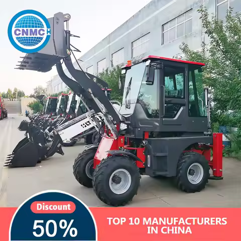 CNMC 4x4 Backhoe Loader Excavator Loader CE EPA Certification Easy To Operate Factory Direct Sales R