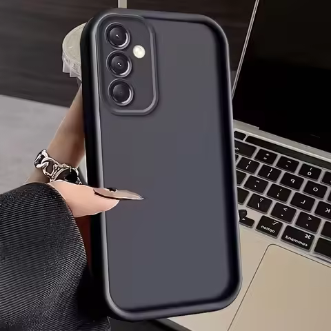 Phone Case for Samsung Galaxy Jump4 Wide 8 7 Quantum 6 5 Buddy Jump 4 3 2 Solid color frosted shockp