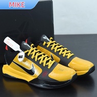【MAX-Original】ZOOM KOBE 5 Protro Basketball Shoes "Bruce Lee" Yellow Black-Gold Men Combat Sports NBA Sneakers