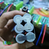 Khối pin 3S2P 12.6V 4000mAh (4AH) /25A. Khối pin được đóng từ 6 cell pin 18650 Mạch 3S 25A Cân bằng