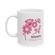 Pink Bloom Mug Ceramic Mug 11oz