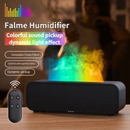7-Color Flame Air Humidifier Large Capacity Humidifier For Home Room Pickup Dynamic Humidifier