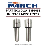 2pcs Fuel Injector Nozzle DLLA158P1092 for Isuzu 4HK1 6HK1 095000-5341 095000-6367