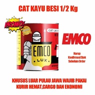 Cat kayu emco 1/2 kg, cat besi emco 500 ml