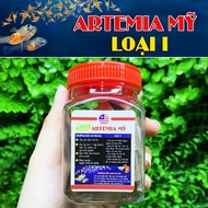 Trứng Artemia ấp nở BECO Mỹ loại 1 - Dùng cho cá con mới nở mới đẻ betta guppy Trứng sấy khô cho cá