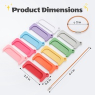 【SUNYLF】Portable Holder for Yoto-mini Card  Reusable Silicone Organizer with Ring Loops