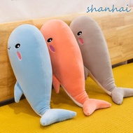 SHANHAI Whale Plush Toy Decorate Cartoon Birthday Present Underwater Funny Kids Toys Whale Stuffed T