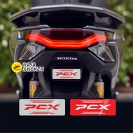 HONDA MATA Cat Eye Reflector Rear Fender PCX 160 150 New LED Old Latest 3D Embossed Acrylic Emblem S