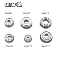10 Keping Flange Ball Bearing F604ZZ/F606ZZ/F623ZZ/F624ZZ/F625ZZ/F688ZZ Deep Groove Pulley Wheel 625