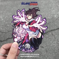 Anime Cowardly Party Ayase Momo Car Sticker Creative Two-Dimensional Body Decoration Sticker
