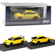 HJ643063Y - HOBBY JAPAN 1/64 Honda CIVIC Type R FL5 YELLOW