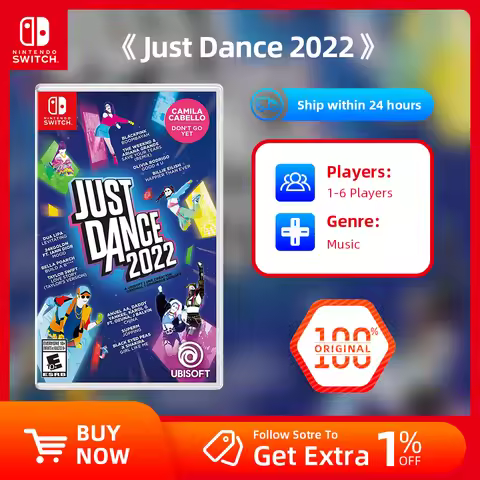 Nintendo Switch Game Deals - Just Dance 2022 - Games Physical Cartridge - for Switch OLED and Lite C