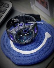Montres Company 香港註冊公司(32年老店) 卡西歐 CASIO G-SHOCK G-SQUAD紫綠色 藍牙 藍芽 Blue Tooth BlueTooth 計步器 200米防水 GBA