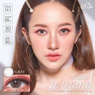คอนแทคเลนส์ Kitty Kawaii Mini Je t‘aime(Gray,Brown,Blue) ค่าสายตา 0.00 ถึง -10.00