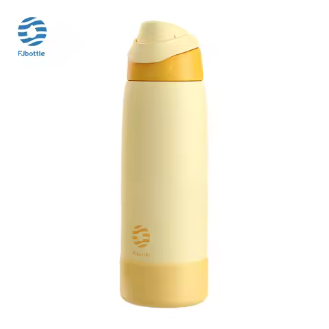 Fjbottle Insulated Stainless Steel Water Bottle, Sports Water Bottle, Vacuum Flask， 24Oz/32 Oz