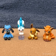 Pokémon Pet Pocket Monster Figurine Leolu Vulpix Naughty Eevee Electric Squirrel Pichu