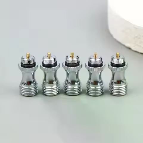 1/2/3/5Pcs Stainless Steel Airbrush Air Valve Universal G1/8 Paint For Double Action Airbrush Parts