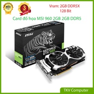 Msi GeForce GTX 960 2GD5T 128 Bit Graphics Card - 1050 28% Stronger - Max seting LOL, FF04, CSgo - G