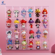 Blind Box Storage Display Stand Single Doll Display Cabinet Bubble Mart Storage Box Dust-proof Transparent Hand-held Display Box