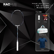 FELET WOVEN EIGHTY8 | PROFESSIONAL WOVEN BADMINTON RACQUET | 2 COMBI FRAME - BY RACHUB
