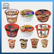 [Nongshim] Cup Ramen Collection exhibition /Shin ramyun Big / Shin ramyun / Beef Bowl Noddle Soup(Yukejang) / Shirimp Bowl / Tempura Udon / Chapagetti Stuffed / Kimchi Bowl Noodles