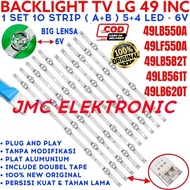 BACKLIGHT TV LED LG 49 INC 49LF550 49LB550 49LB582 49LB620 49LF 49LB