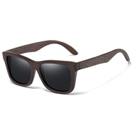 GM natural bamboo wooden sunglasses manual polarizer coated lens glasses block the suns ultraviolet 