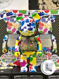 🔥少量現貨🔥巜 MEDICOM MY FIRST BE@RBRICK COLOR SPLASH Ver. 發光 著燈 400％ 》