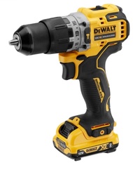 DEWALT สว่านกระแทกไร้สาย 12 โวลต์ พร้อมอุปกรณ์เสริม 16 ชิ้น รุ่น DCD706D2A-B1