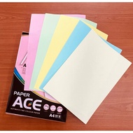 ACE 80g A4 Colour Paper 450sheets 5 colours Ultimate Fine Colour Paper High Quality Colour Paper A4s