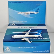 AeroPolaris 1: 400 Xiamen Airlines B737-800 B-1287 Alloy Aircraft Model