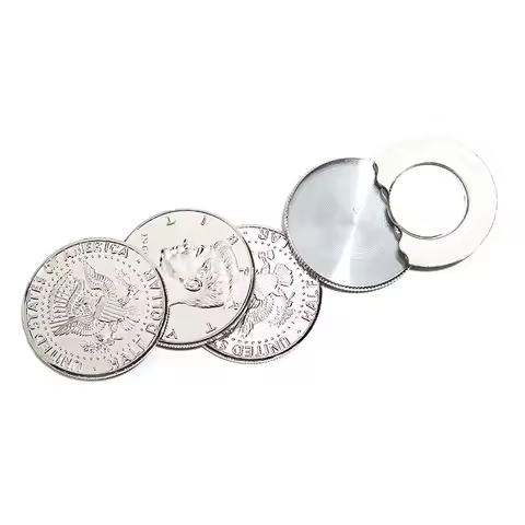1Pcs Special Magnetic Flipper Coin Butterfly Coin Magic Tricks Money Magic Accessories Stage Street 