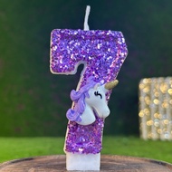 Creative Number Birthday Candle Cake Party Decoration One Year Old diy Unicorn 2025.12.19