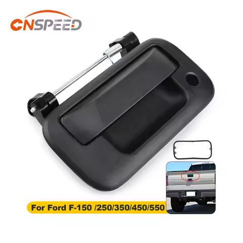 8L3Z9943400AA New black Plastic Tailgate Door Handle Textured 4L3Z9943400AAA For Ford F150 F250 F350