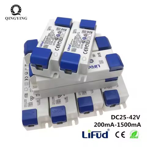 Lifud LED Driver 20W-60W YM YS 700mA 800mA 900mA 1000mA 1050mA 1200mA 1300mA 1400mA 1500mA 25-40V Hi