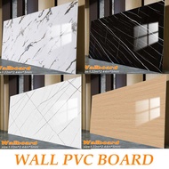 KAYU Wallboard PVC Board Motif Marble Wood Marble Flexi Wall Coating Home Decor TV Panel Decoration 