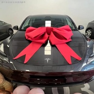 [Auto Show Decoration Bowknot] Car Exhibition Hall Layout 4s Store Delivery Car Big Red Flower New Car Lift Car Ceremony Dowry Wedding Car Big Bow Decoration