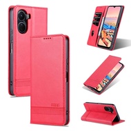 PU leather wallet case for Vivo Y02s Vivo Y16 magnetic flip cover VivoY02s VivoY16 protective casing