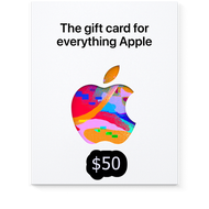 iTunes Gift Card AppleGiftCard US App Store Gift Card 50 usd ใช้ได้เฉพาะไอดี US เท่านั้น