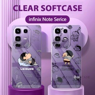 Crayonshinchan Girls' Latest Premium Case Infinix Note 50 Pro 5G 40 4G 30 40 Pro Plus 5G Tk Cute Cas