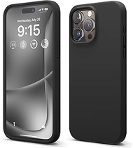 elago Compatible with iPhone 15 Pro Max Case, Liquid Silicone Case, Full Body Protective Cover, Shoc