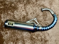 ท่อV8รถป็อป Dio 18/25/27/28 งานเทียบ เครื่องสูบตั้ง  ใส่ได้ตั้งแต่ลูกเดิมขึ้นไป เสียงดีไม่ดังเกินไป 