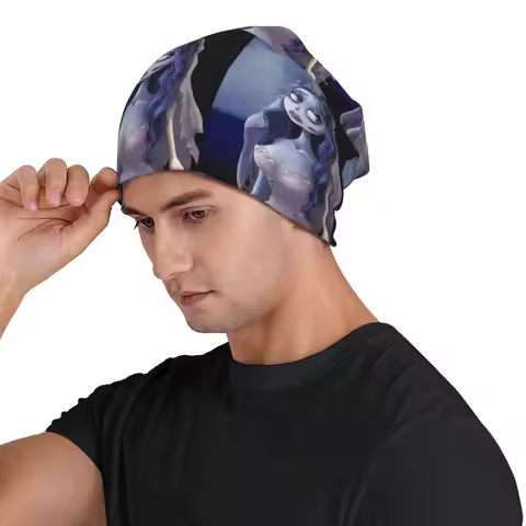 Emily The Corpse Bride Men Women Adult Beanies Caps Knitting Bonnet Hat Warm Fashion Autumn Winter O