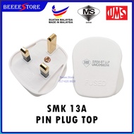 13A PLUG TOP SMK 128 UK PLUG TOP 13A 250V / FUSED PLUG TOP with SIRIM APPROVED