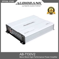 AUDIOBANK Car Audio AB-T130V2 Mono Block High Performance Power Amplifier